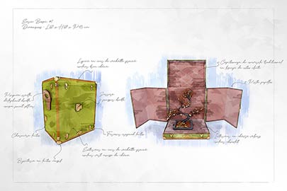 Croquis Ecrin Bonsai #1