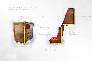 Croquis Malle H180